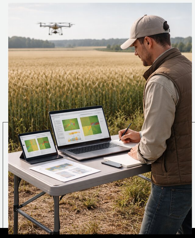 Система AI прогнозирования урожайности для точных агрономий в Изобильном