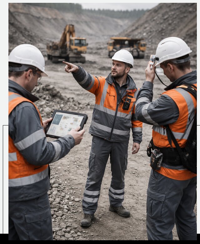 Система контроля персонала для горнодобывающей отрасли в Изобильном